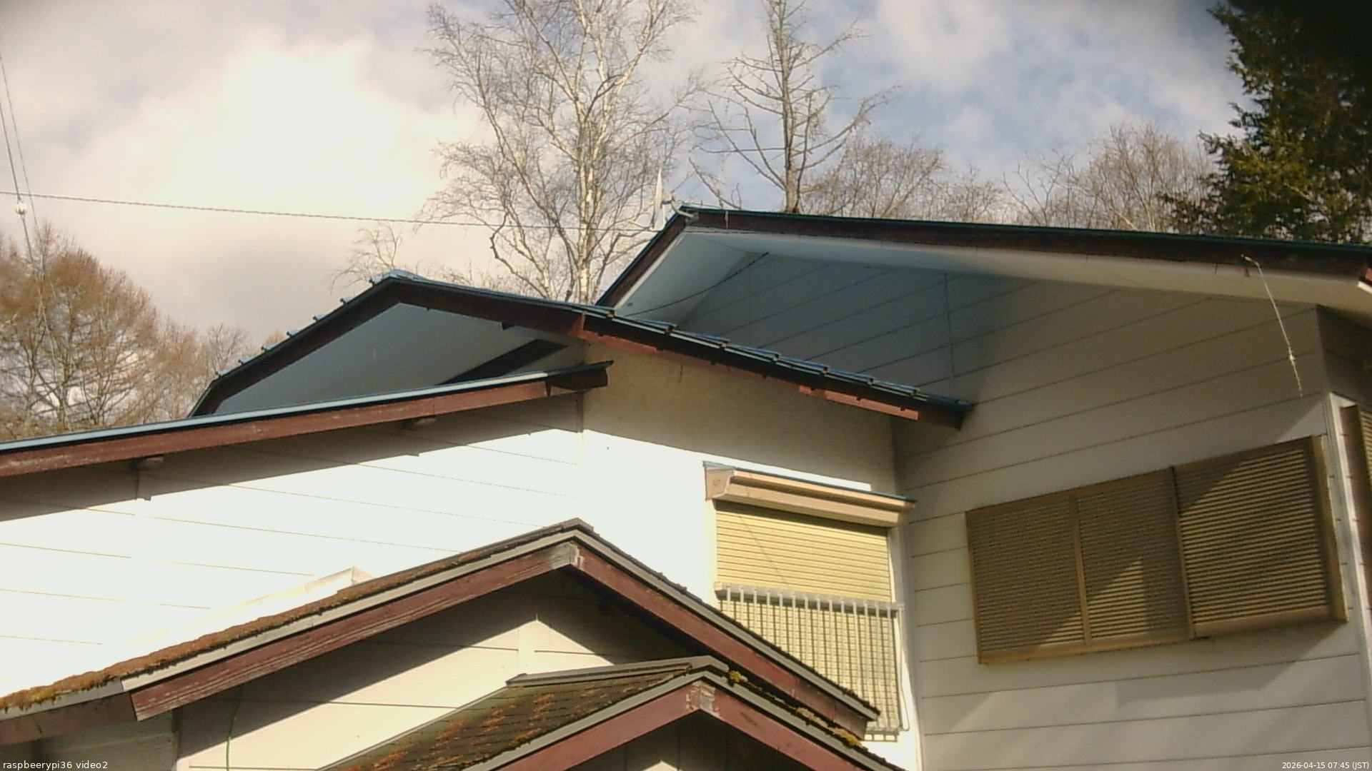 長野県菅平高原 ゆたか山荘 駐車場奥 2026/04/15 07:45