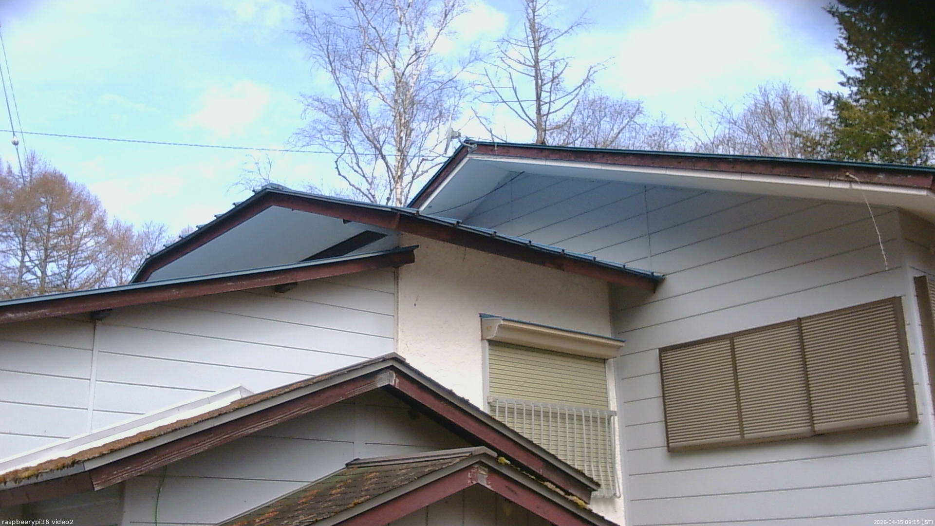 長野県菅平高原 ゆたか山荘 駐車場奥 2026/04/15 09:15