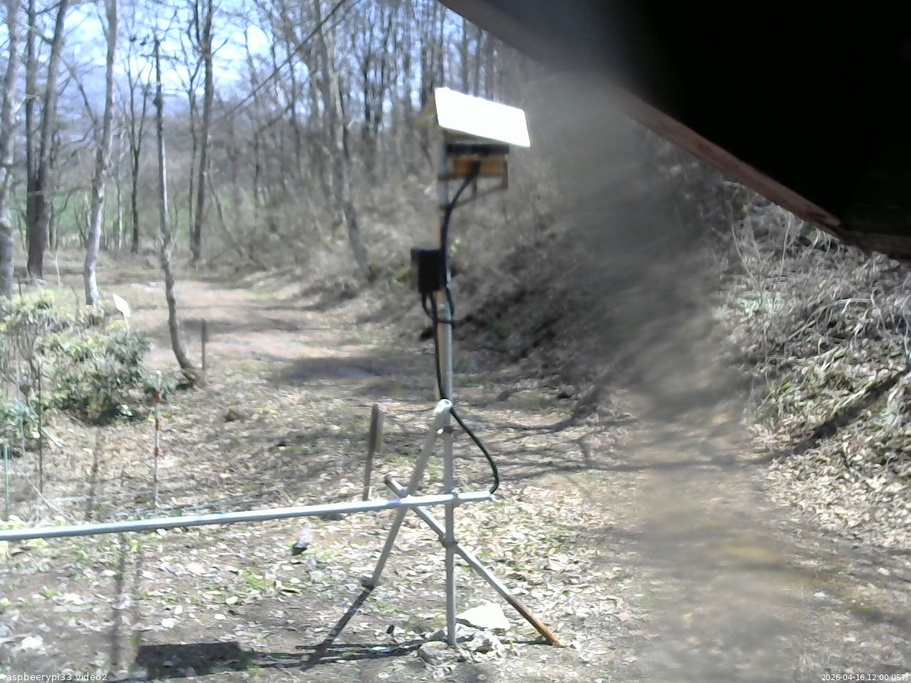 長野県菅平高原 ゆたか山荘 南側 2026/04/16 12:00