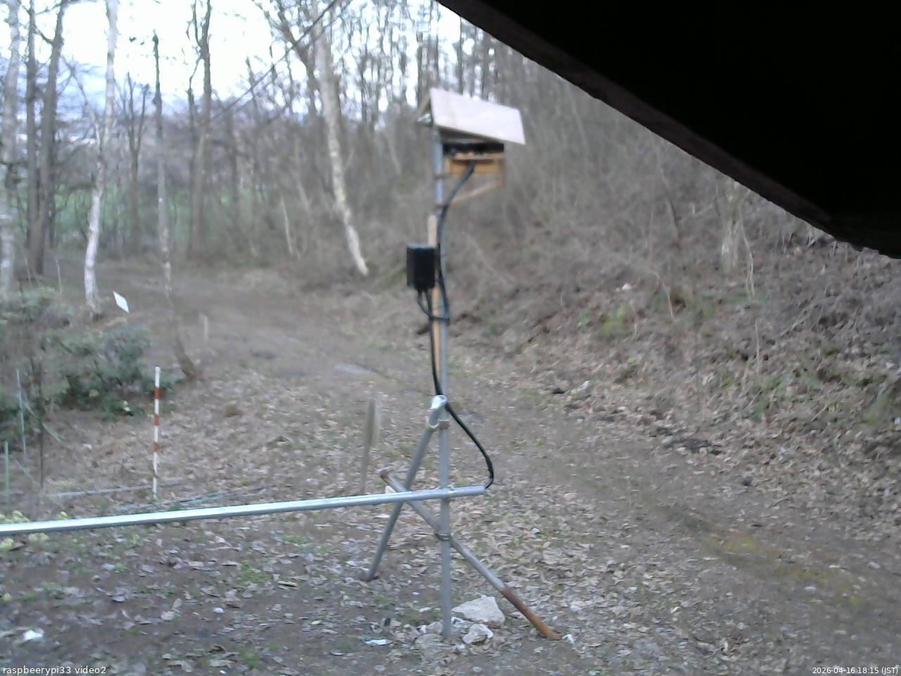 長野県菅平高原 ゆたか山荘 南側 2026/04/16 18:15