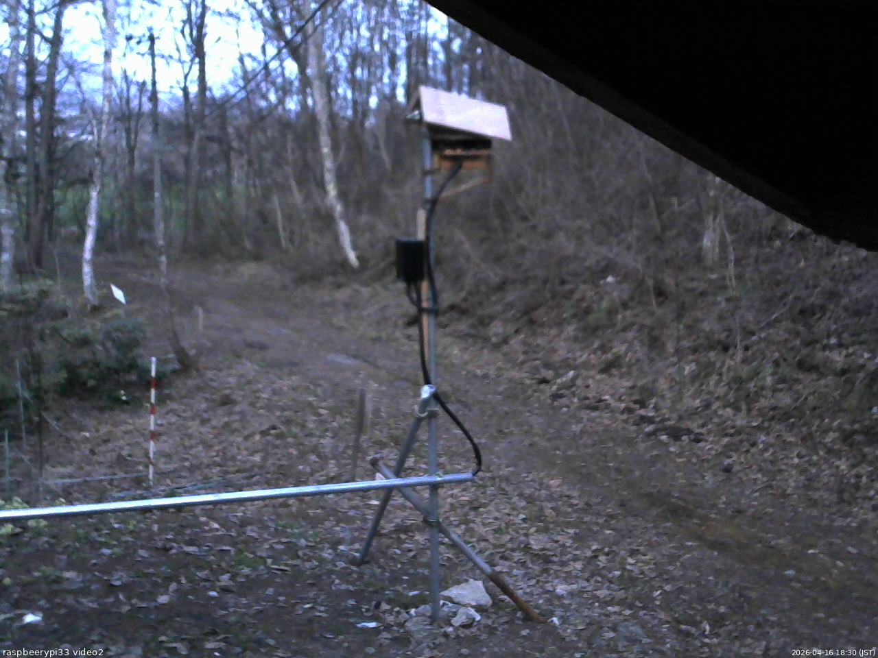 長野県菅平高原 ゆたか山荘 南側 2026/04/16 18:30