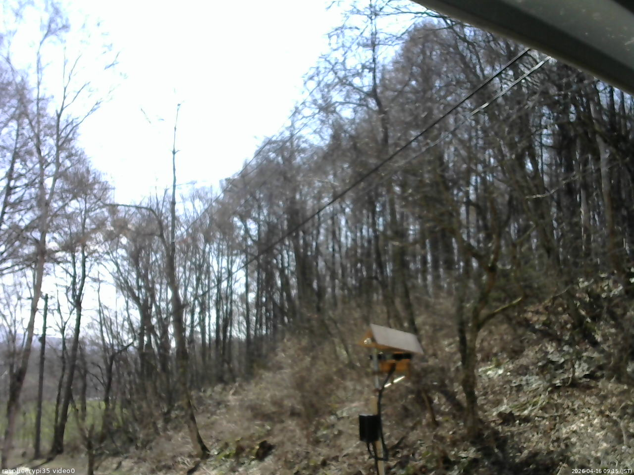 長野県菅平高原 ゆたか山荘 温度計 2026/04/16 09:15