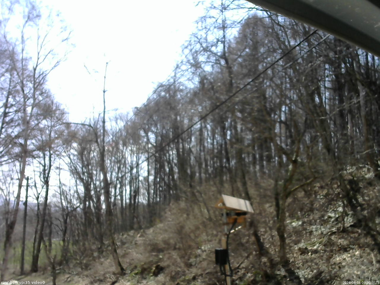 長野県菅平高原 ゆたか山荘 温度計 2026/04/16 09:30