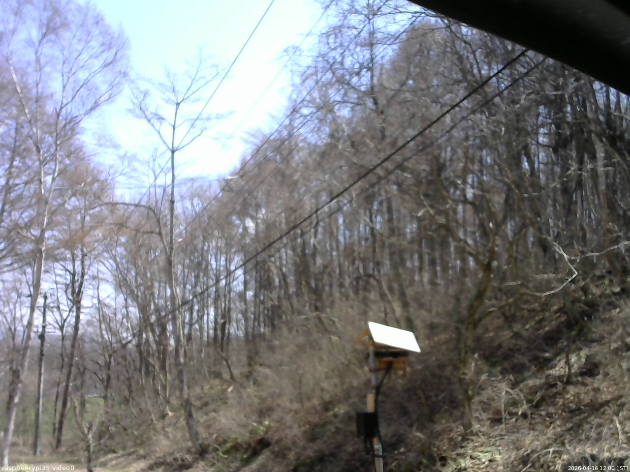 長野県菅平高原 ゆたか山荘 温度計 2026/04/16 12:00