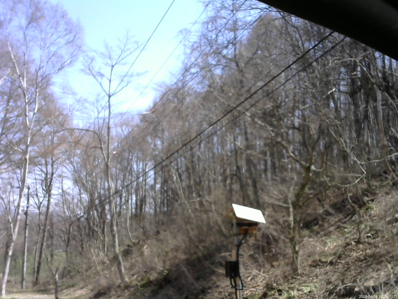 長野県菅平高原 ゆたか山荘 温度計 2026/04/16 12:30