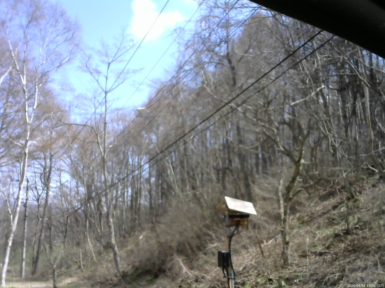 長野県菅平高原 ゆたか山荘 温度計 2026/04/16 13:00