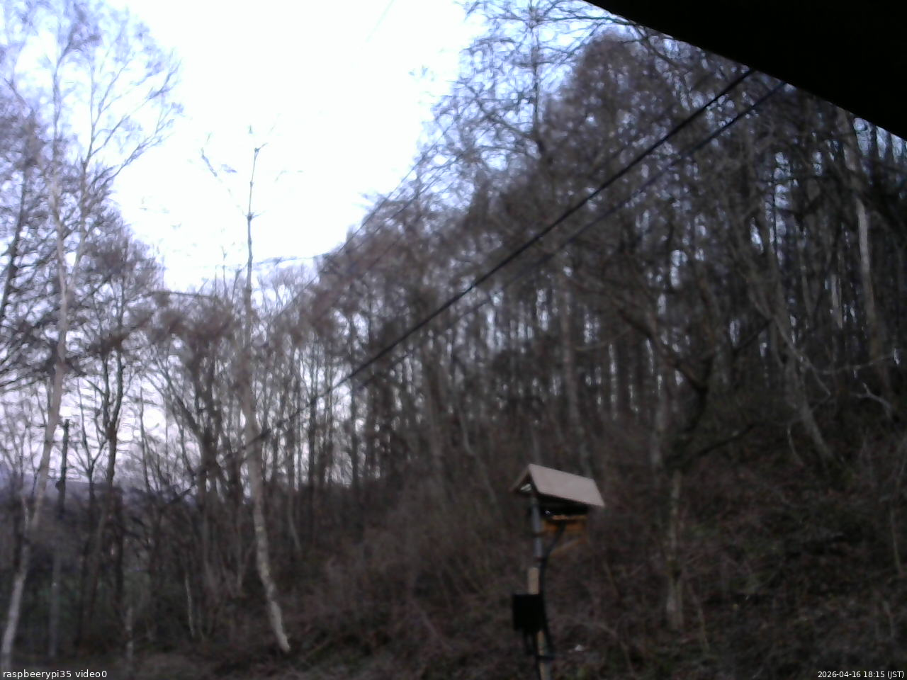 長野県菅平高原 ゆたか山荘 温度計 2026/04/16 18:15