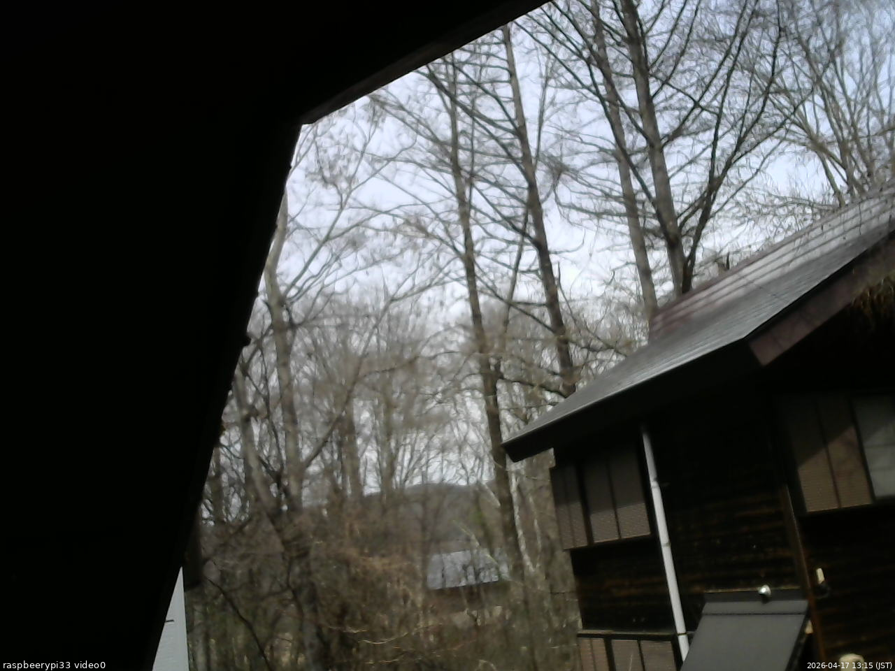 長野県菅平高原 ゆたか山荘 北側 2026/04/17 13:15