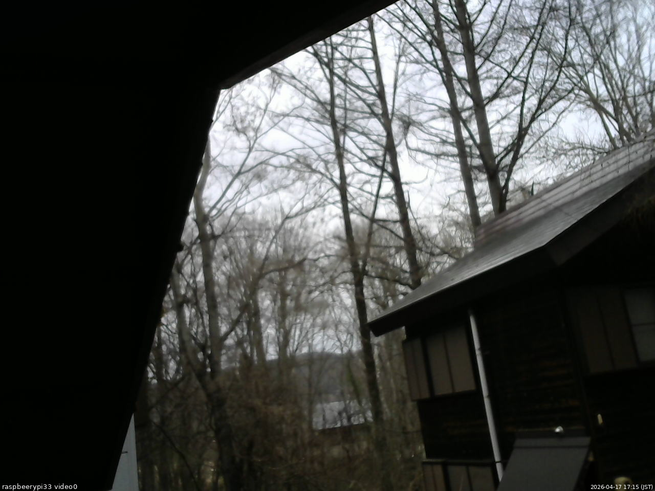 長野県菅平高原 ゆたか山荘 北側 2026/04/17 17:15