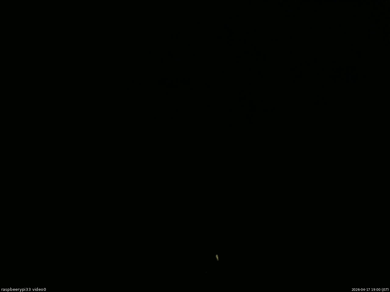 長野県菅平高原 ゆたか山荘 北側 2026/04/17 19:00