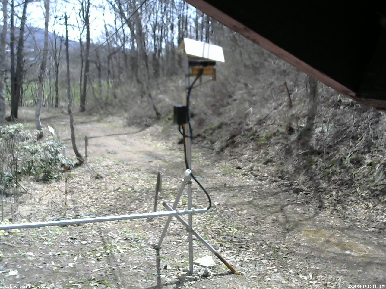 長野県菅平高原 ゆたか山荘 南側 2026/04/17 10:15
