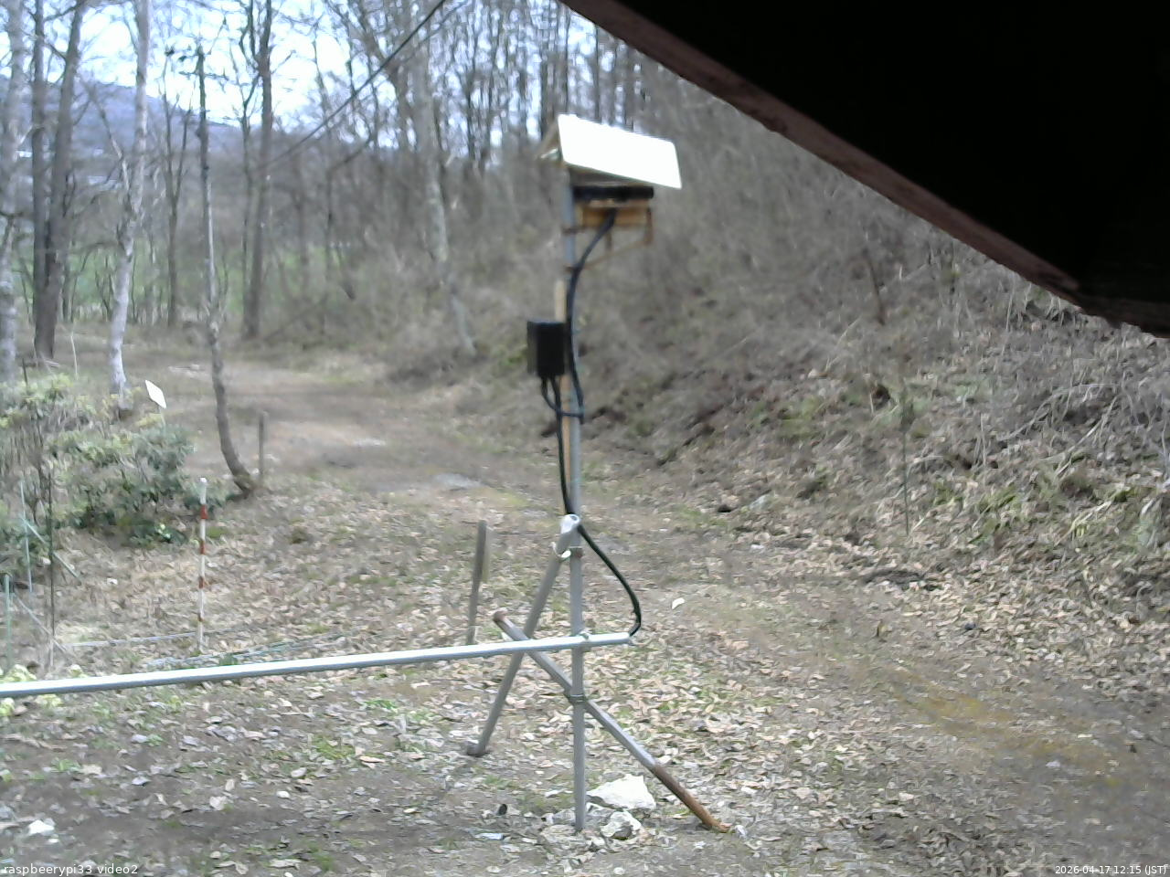 長野県菅平高原 ゆたか山荘 南側 2026/04/17 12:15