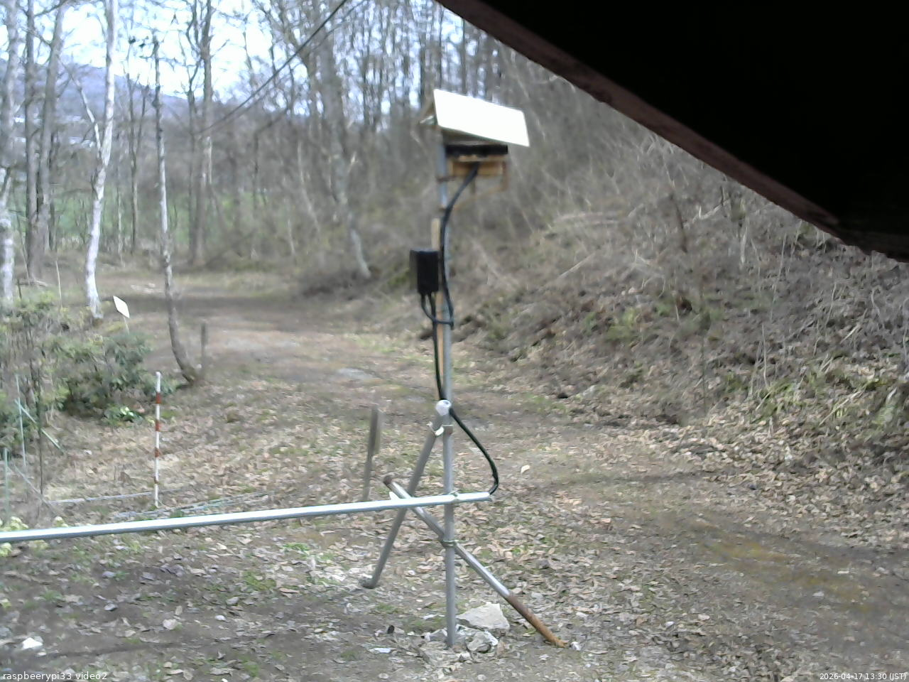 長野県菅平高原 ゆたか山荘 南側 2026/04/17 13:30