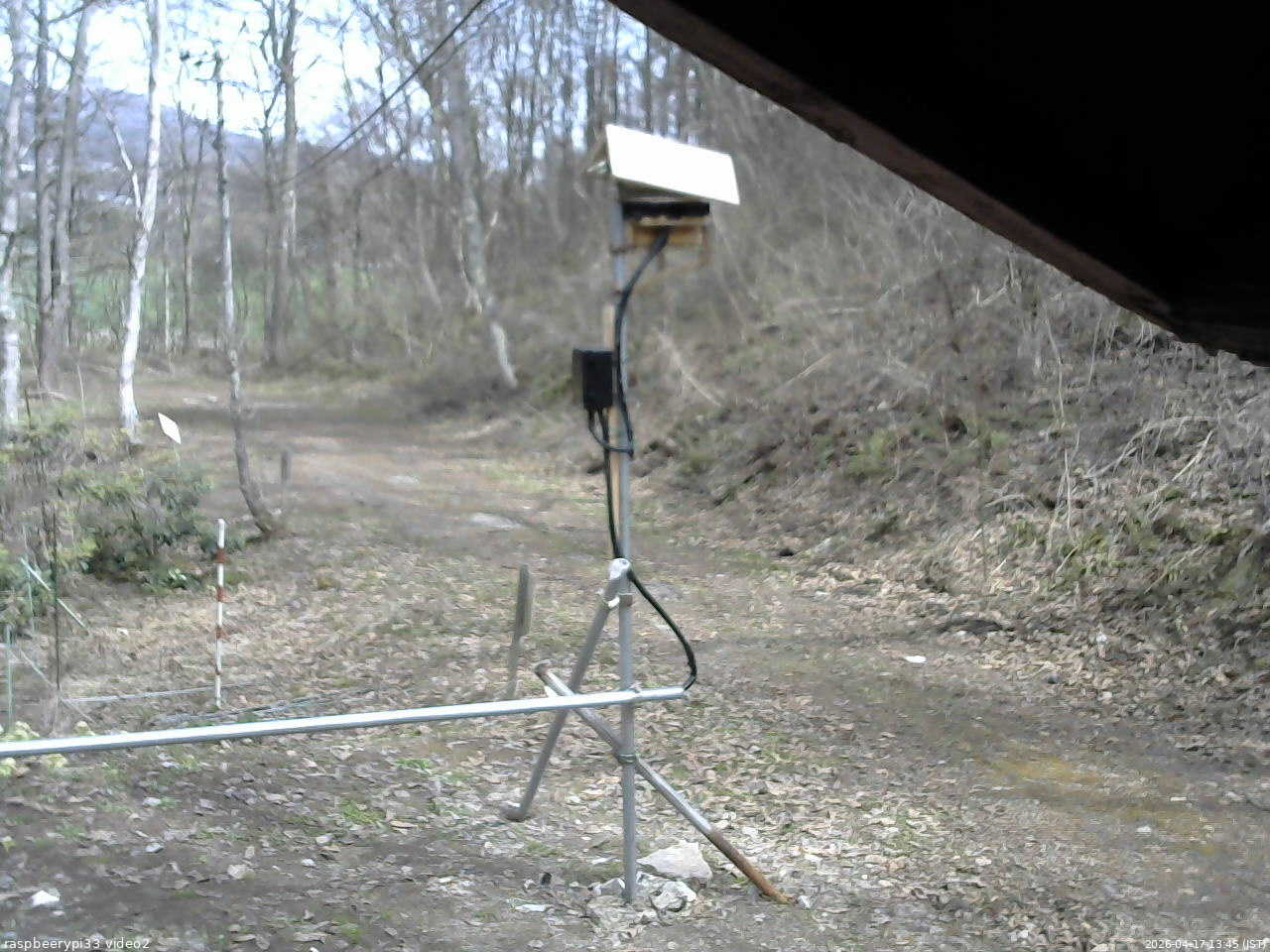 長野県菅平高原 ゆたか山荘 南側 2026/04/17 13:45