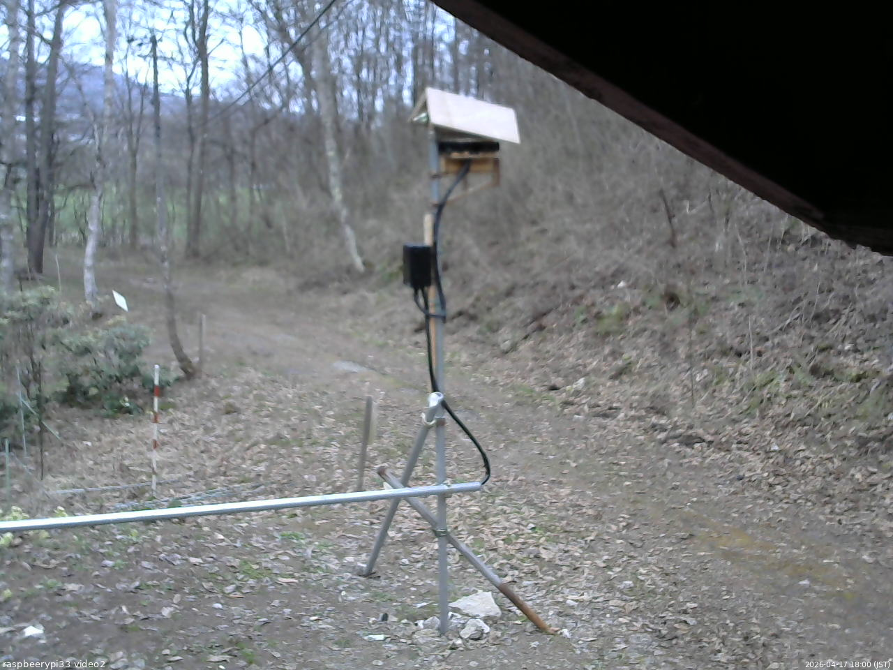 長野県菅平高原 ゆたか山荘 南側 2026/04/17 18:00