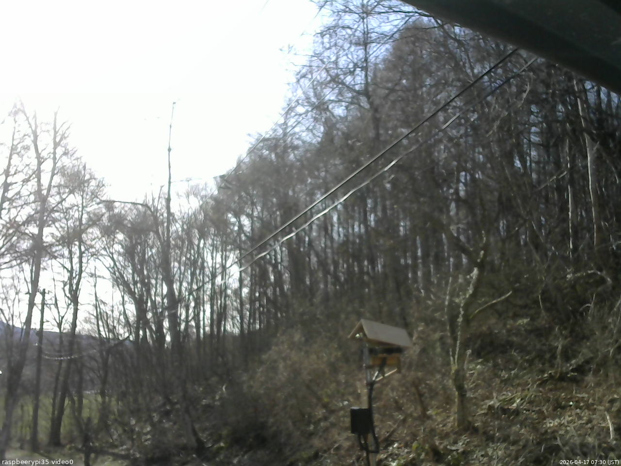 長野県菅平高原 ゆたか山荘 温度計 2026/04/17 07:30