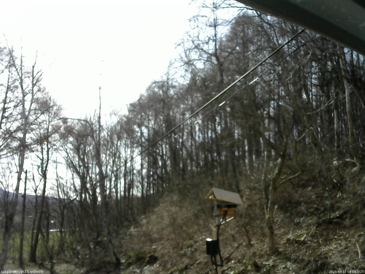 長野県菅平高原 ゆたか山荘 温度計 2026/04/17 08:00