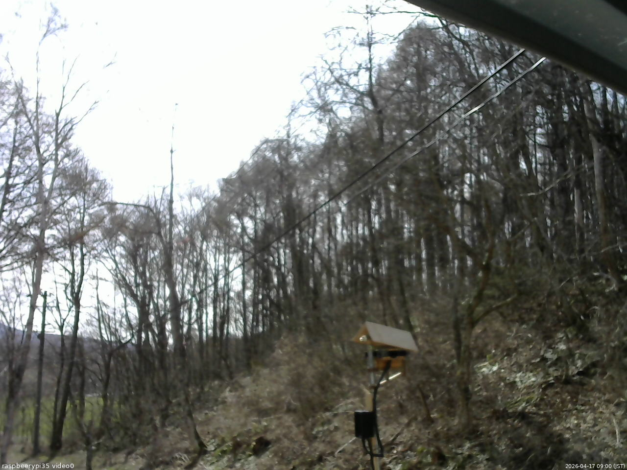 長野県菅平高原 ゆたか山荘 温度計 2026/04/17 09:00