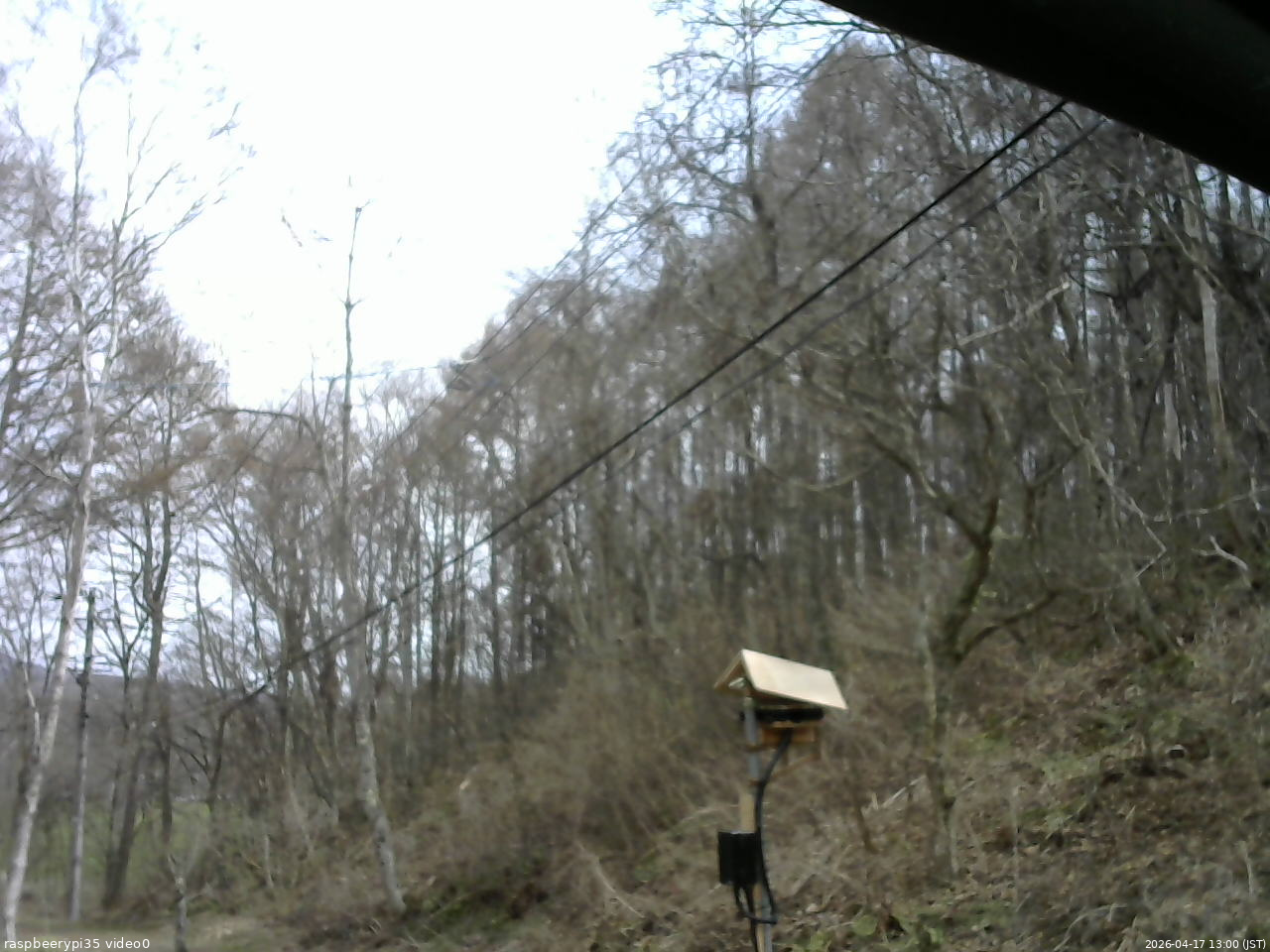 長野県菅平高原 ゆたか山荘 温度計 2026/04/17 13:00