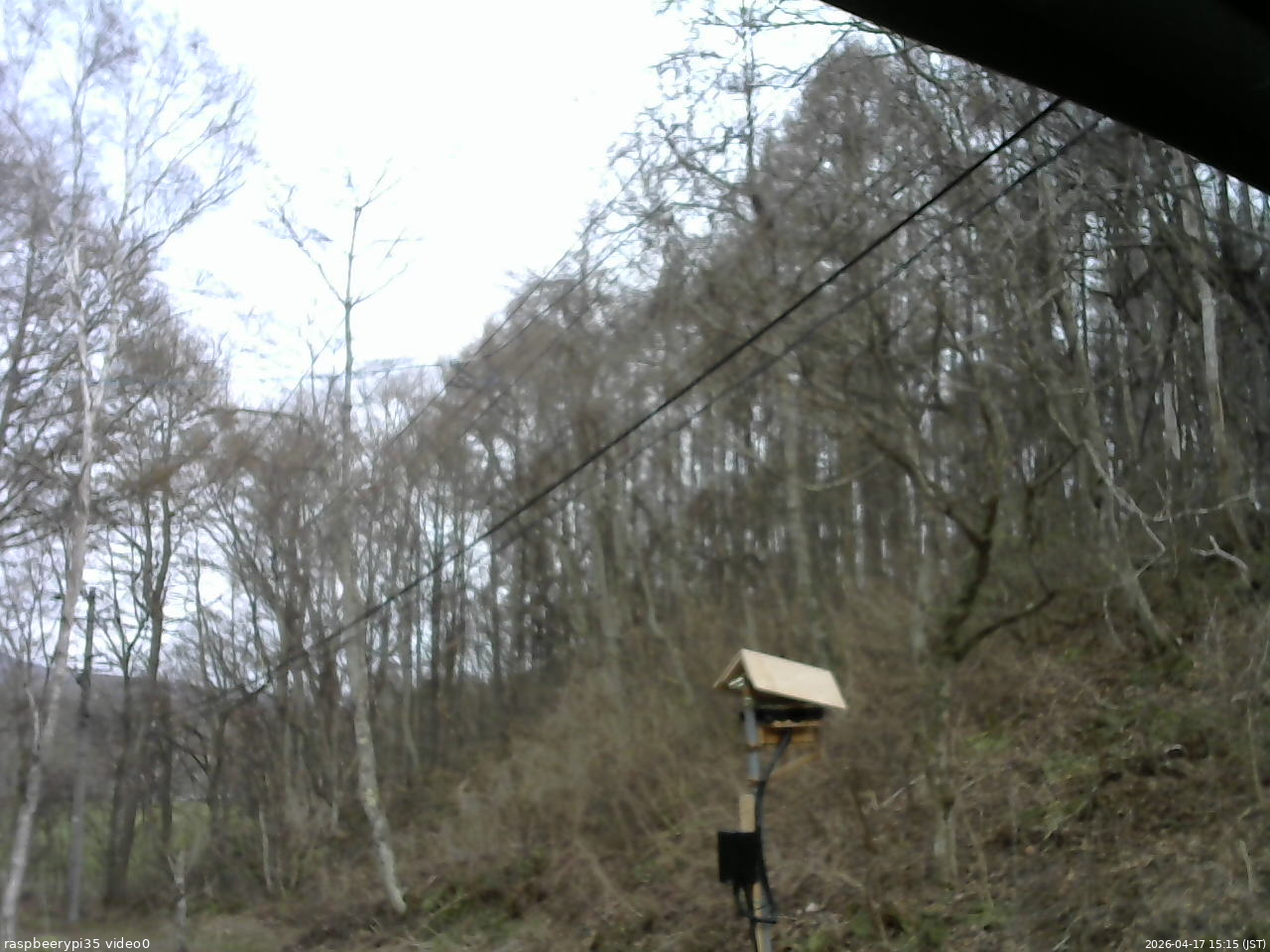 長野県菅平高原 ゆたか山荘 温度計 2026/04/17 15:15