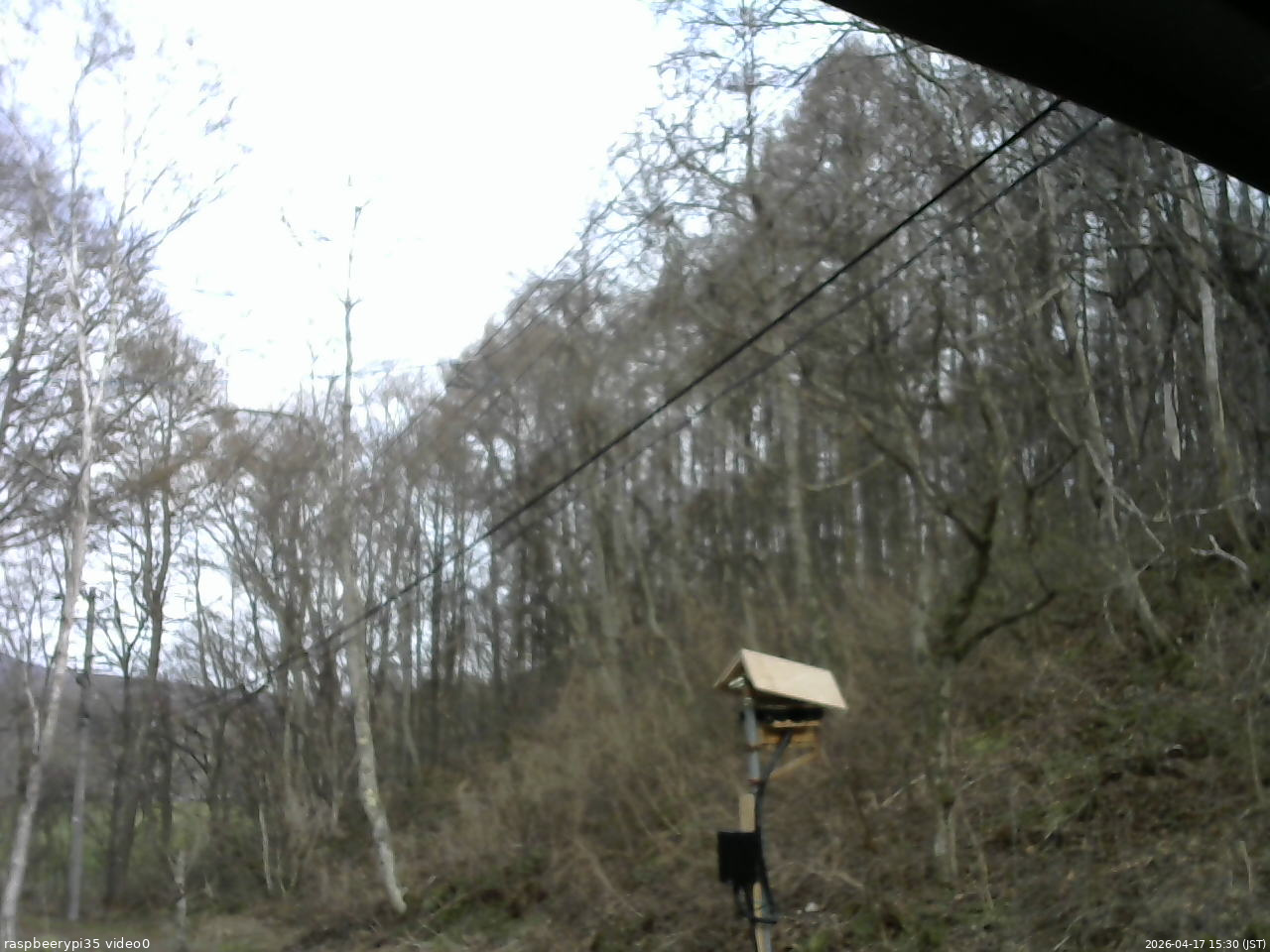 長野県菅平高原 ゆたか山荘 温度計 2026/04/17 15:30