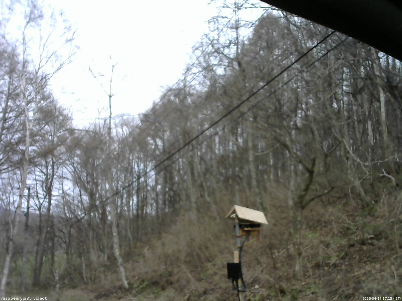 長野県菅平高原 ゆたか山荘 温度計 2026/04/17 17:15