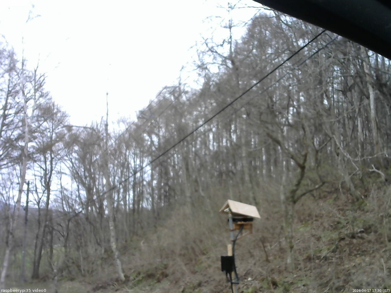 長野県菅平高原 ゆたか山荘 温度計 2026/04/17 17:30