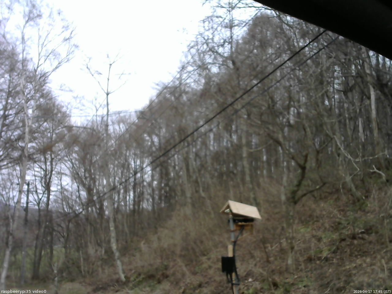 長野県菅平高原 ゆたか山荘 温度計 2026/04/17 17:45