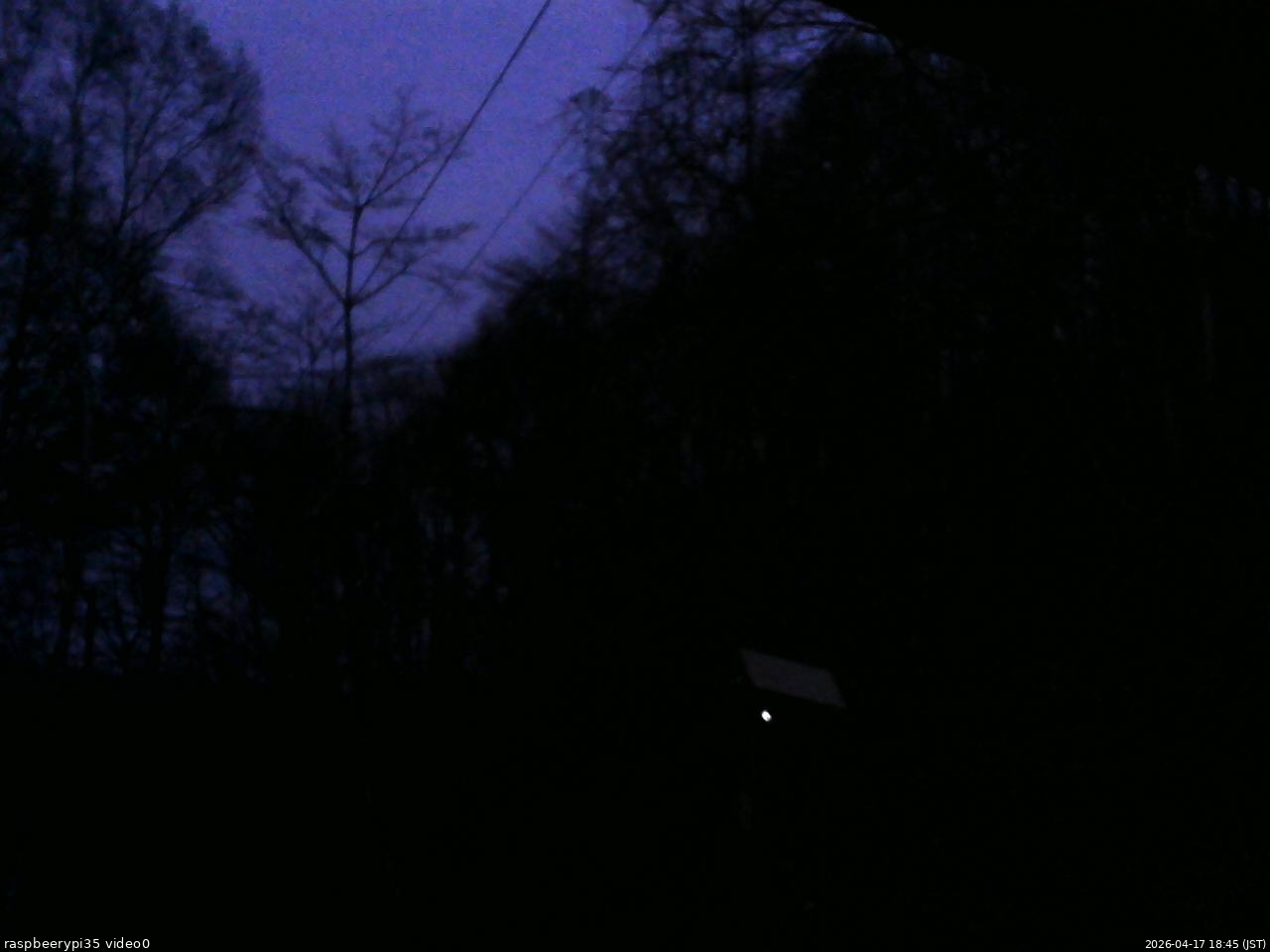 長野県菅平高原 ゆたか山荘 温度計 2026/04/17 18:45