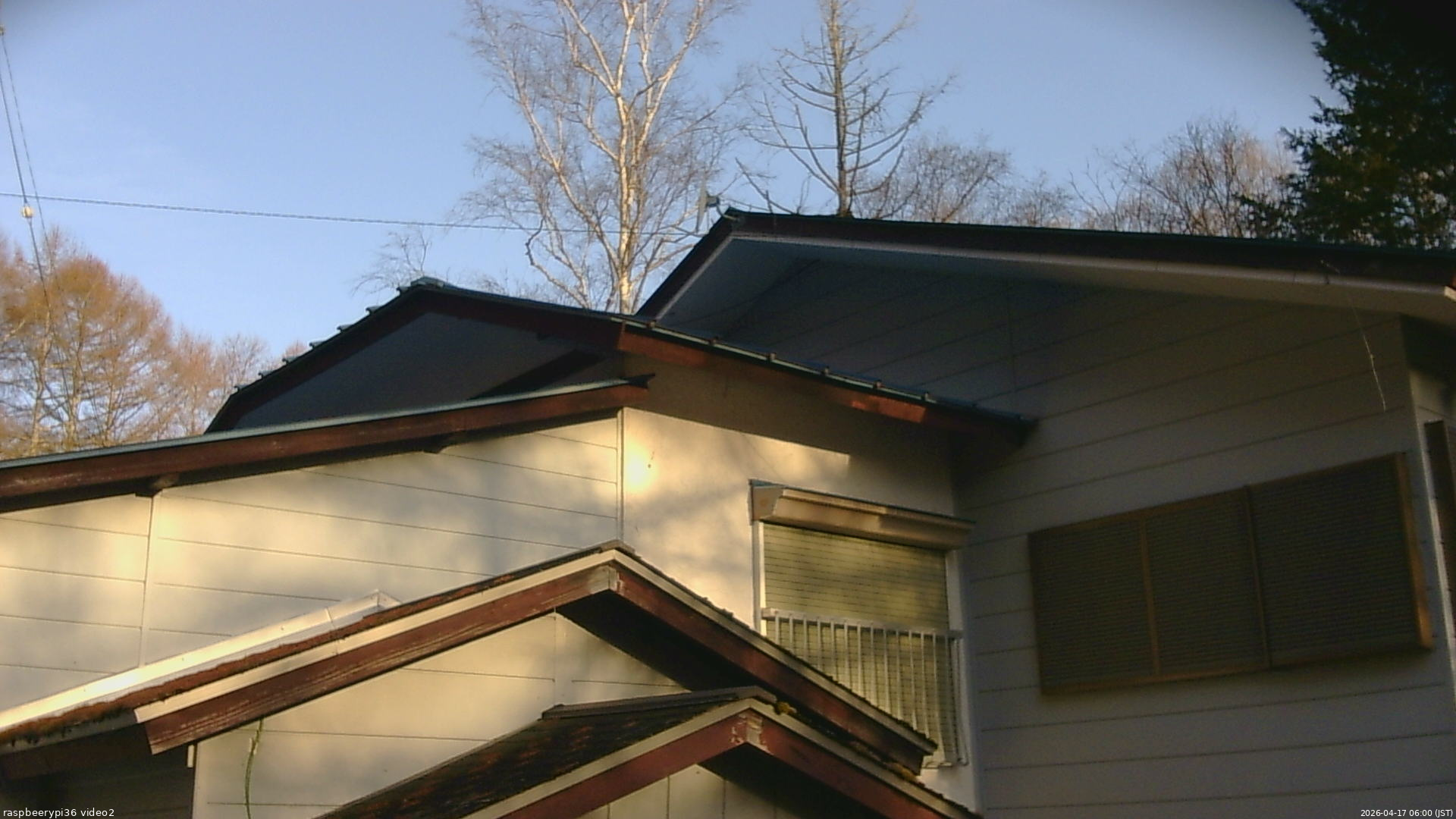長野県菅平高原 ゆたか山荘 駐車場奥 2026/04/17 06:00