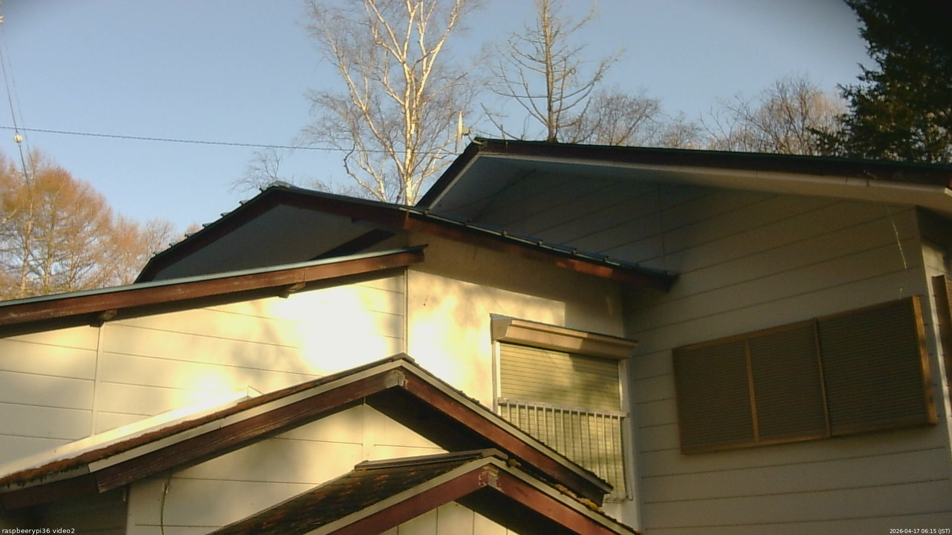 長野県菅平高原 ゆたか山荘 駐車場奥 2026/04/17 06:15