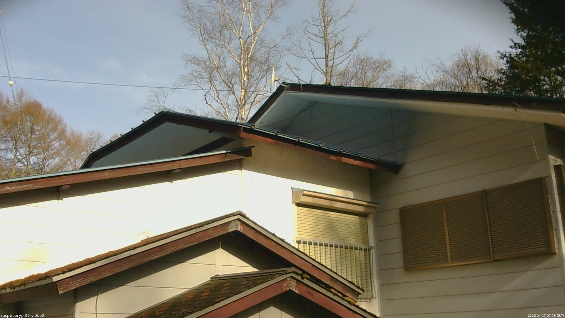 長野県菅平高原 ゆたか山荘 駐車場奥 2026/04/17 07:15