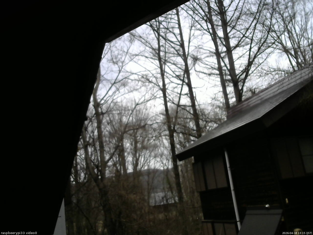 長野県菅平高原 ゆたか山荘 北側 2026/04/18 13:15