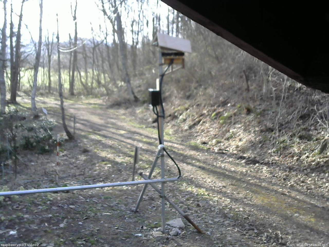 長野県菅平高原 ゆたか山荘 南側 2026/04/18 06:30