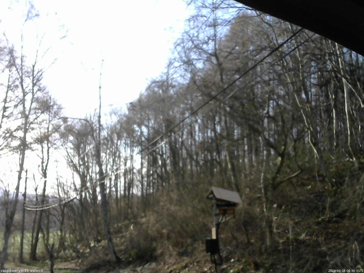 長野県菅平高原 ゆたか山荘 温度計 2026/04/18 06:30