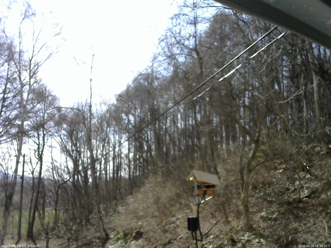 長野県菅平高原 ゆたか山荘 温度計 2026/04/18 08:30