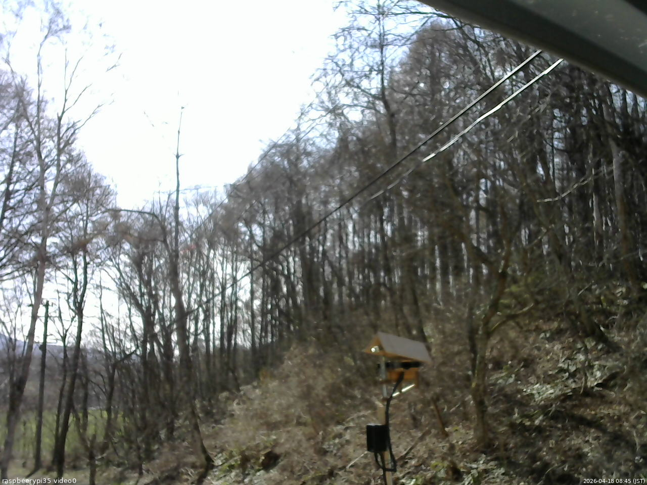 長野県菅平高原 ゆたか山荘 温度計 2026/04/18 08:45