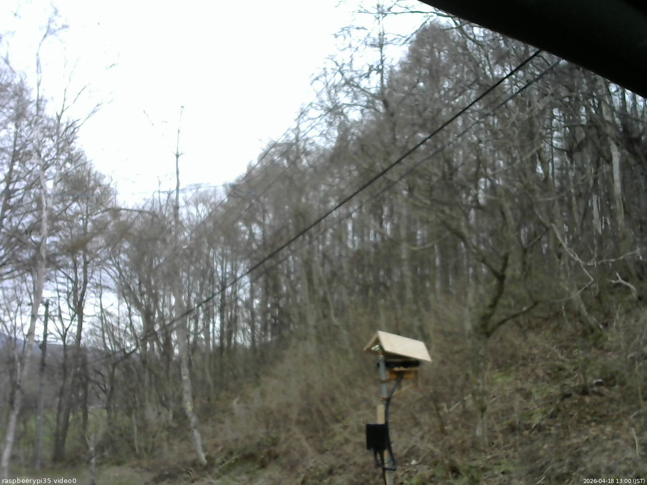 長野県菅平高原 ゆたか山荘 温度計 2026/04/18 13:00