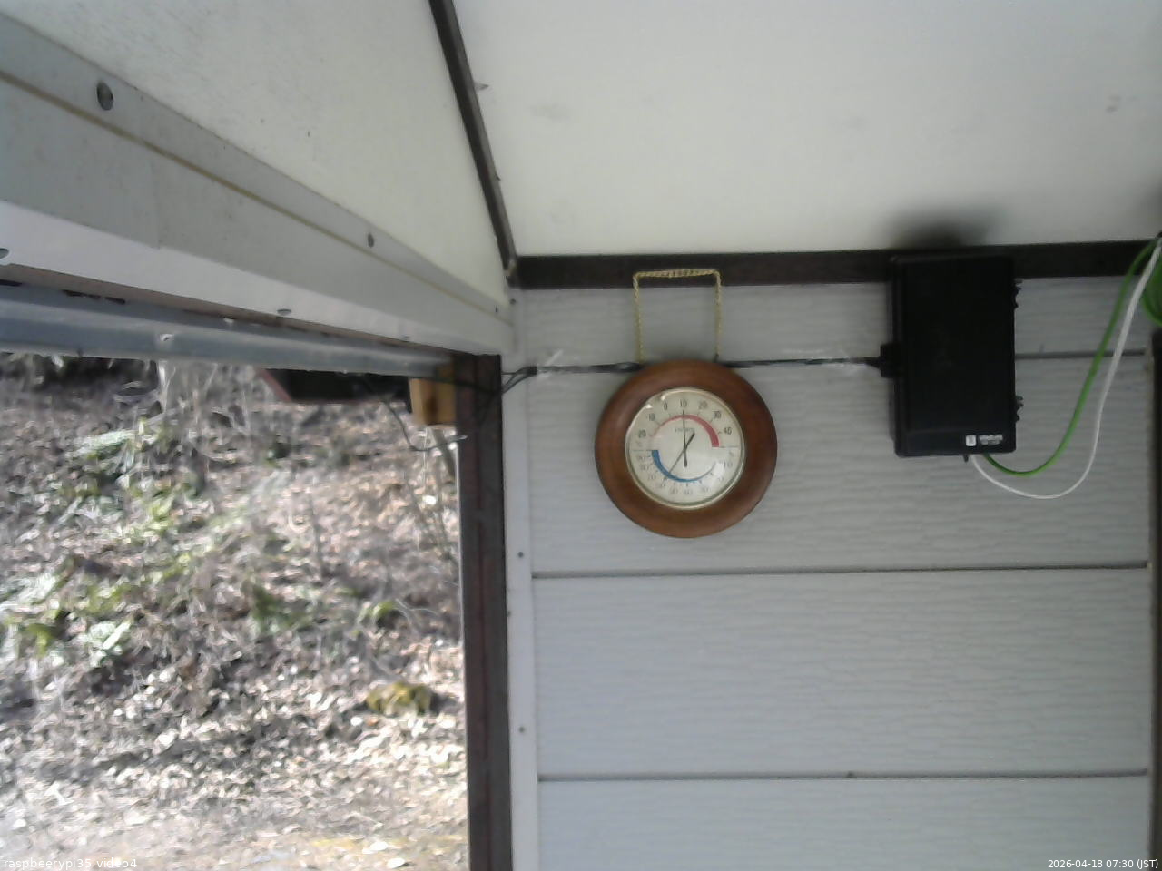 長野県菅平高原 ゆたか山荘 東側上空 2026/04/18 07:30