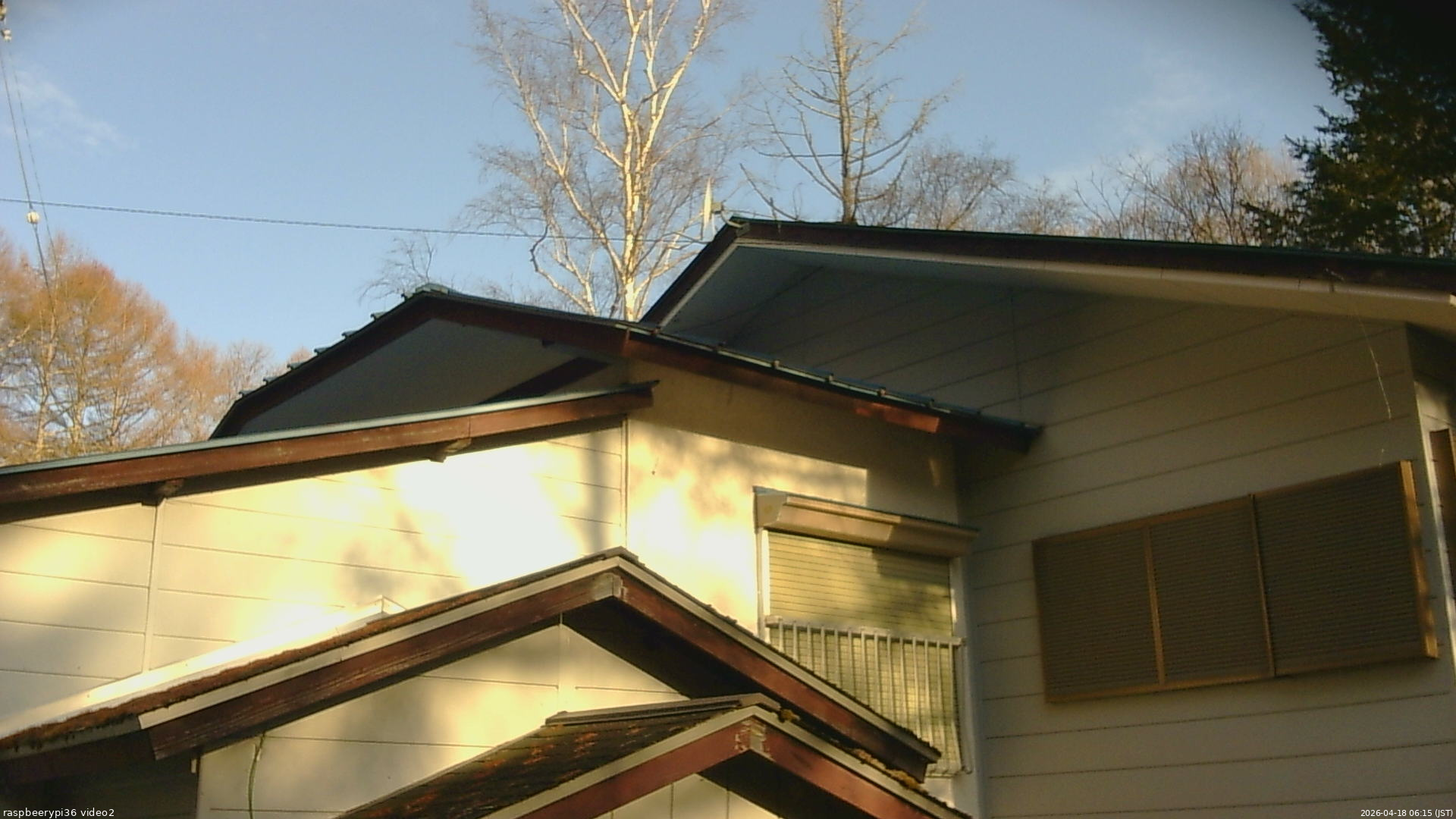 長野県菅平高原 ゆたか山荘 駐車場奥 2026/04/18 06:15