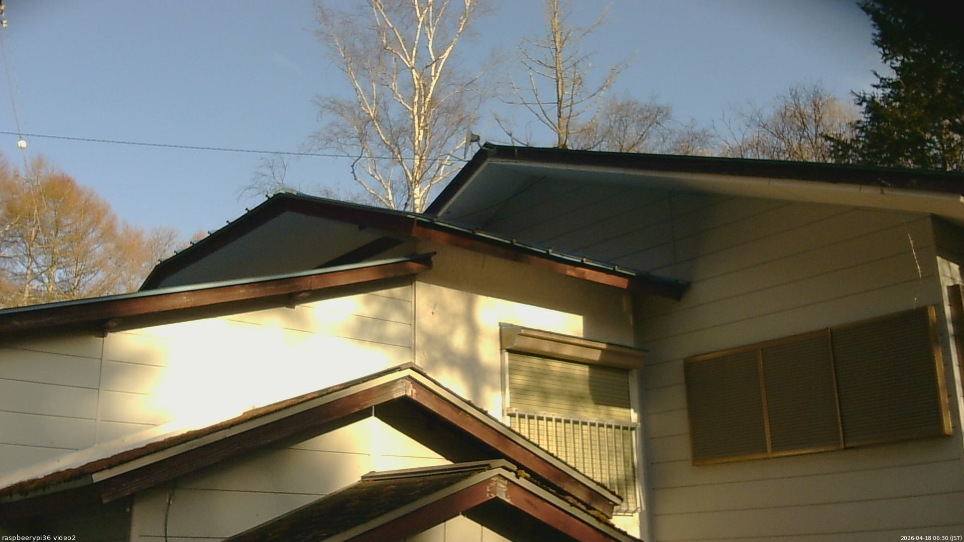 長野県菅平高原 ゆたか山荘 駐車場奥 2026/04/18 06:30