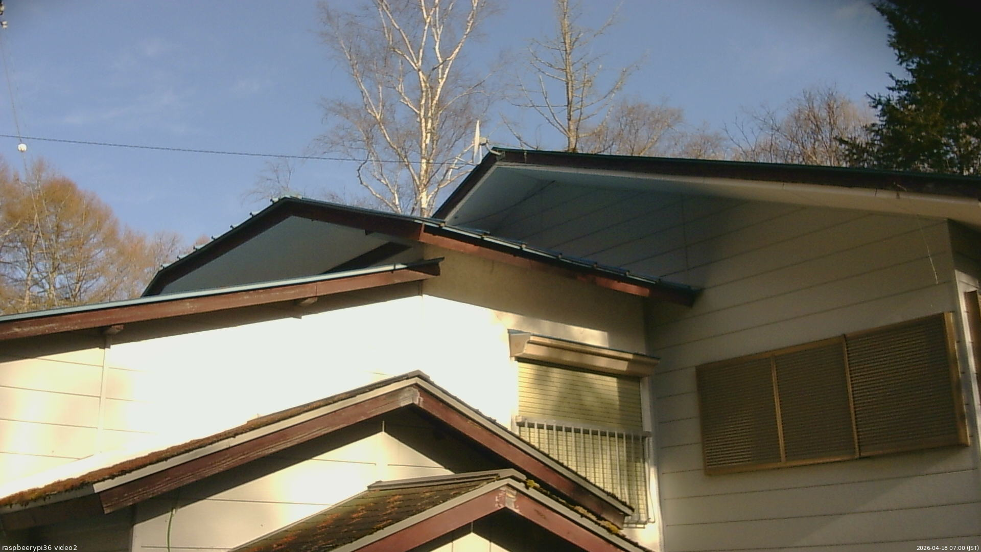 長野県菅平高原 ゆたか山荘 駐車場奥 2026/04/18 07:00