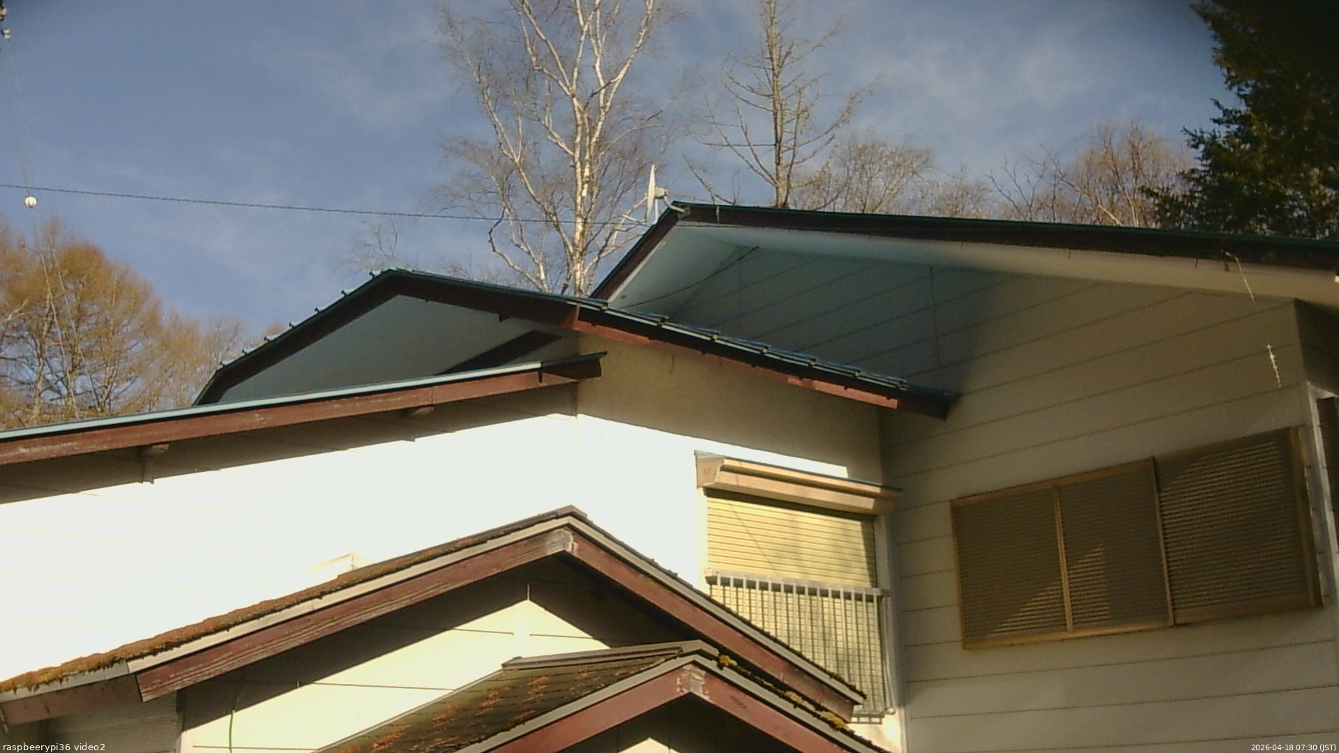 長野県菅平高原 ゆたか山荘 駐車場奥 2026/04/18 07:30