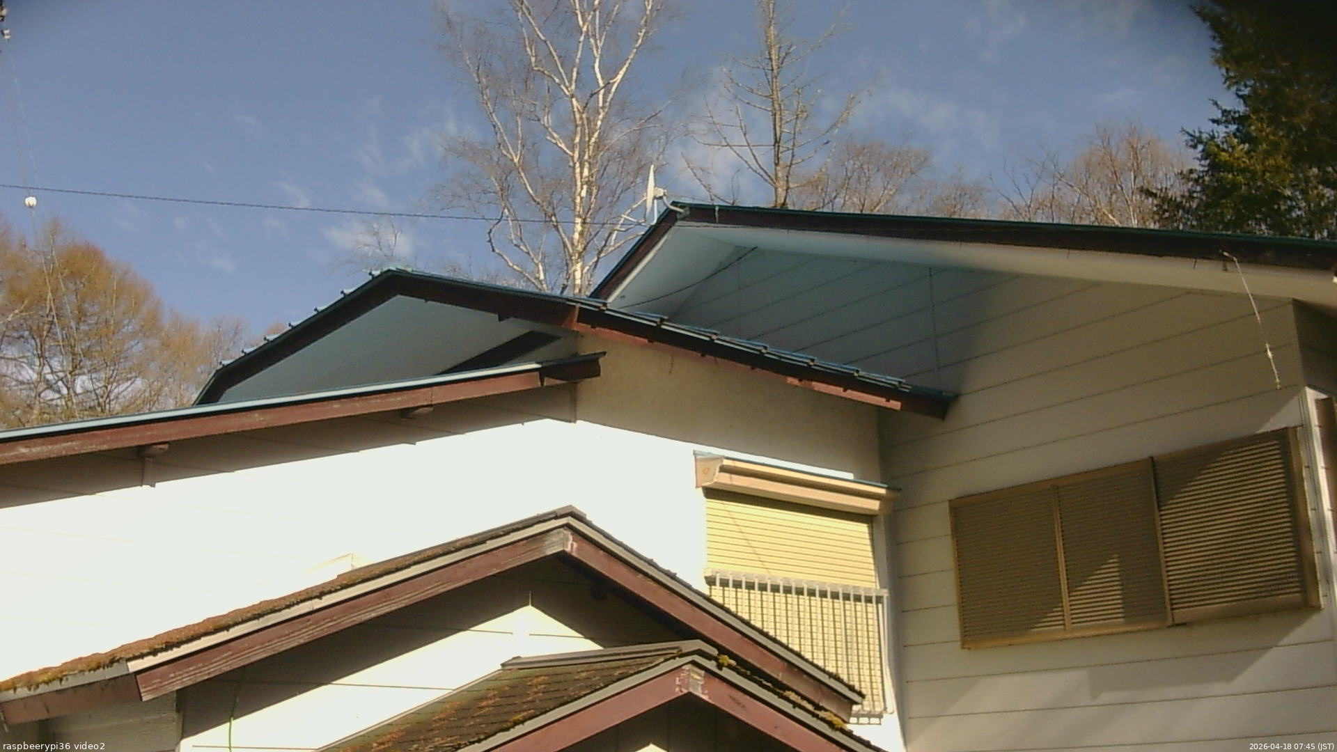 長野県菅平高原 ゆたか山荘 駐車場奥 2026/04/18 07:45