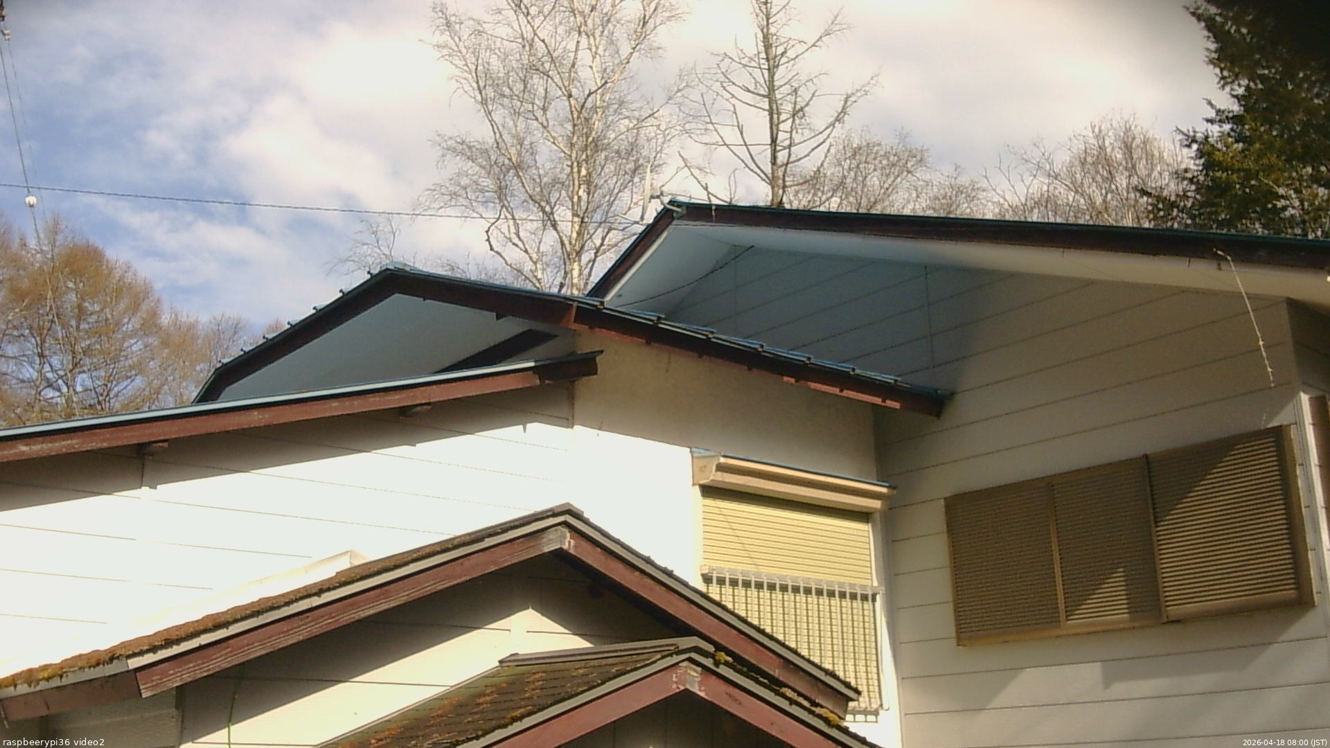 長野県菅平高原 ゆたか山荘 駐車場奥 2026/04/18 08:00