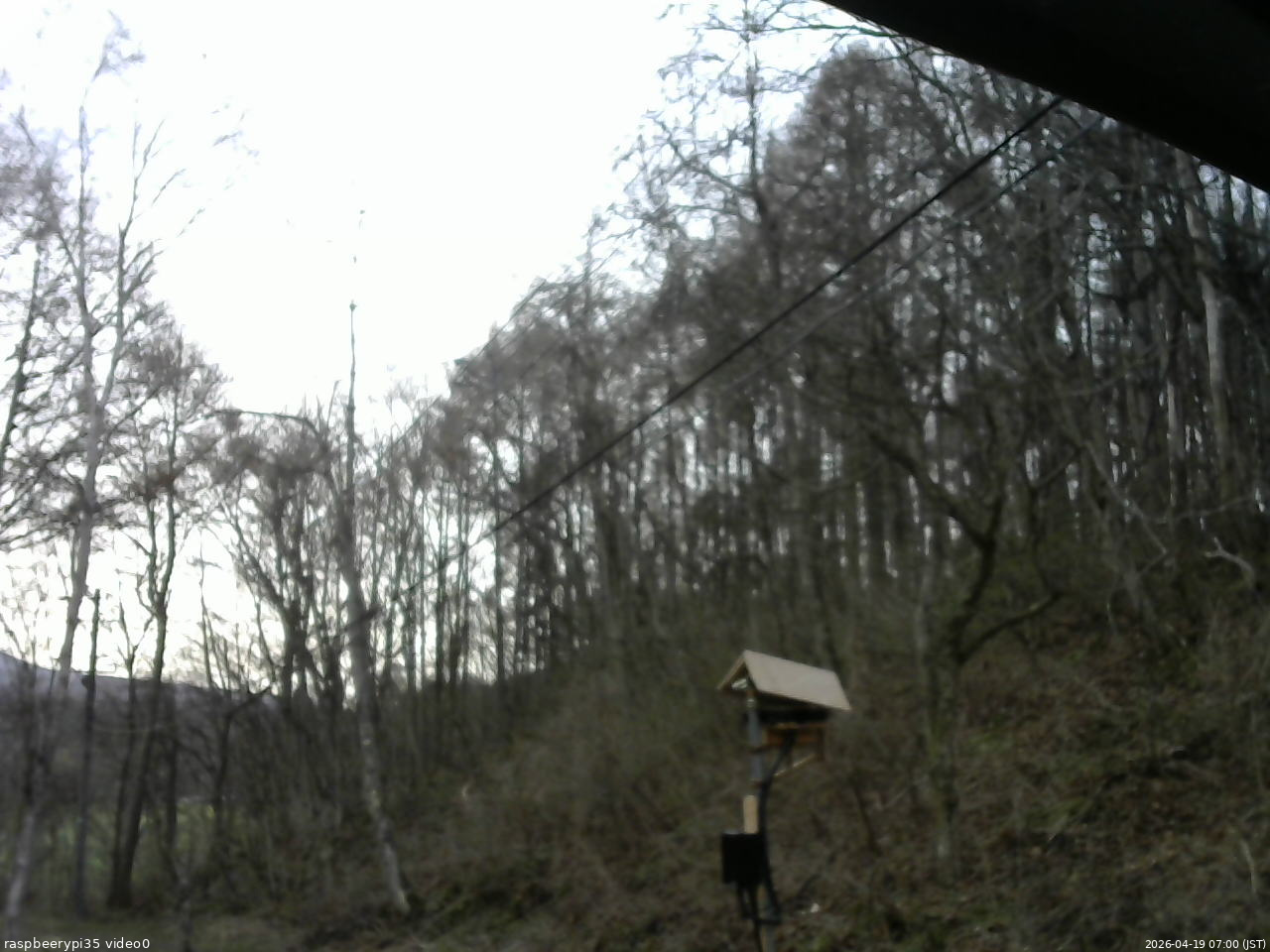 長野県菅平高原 ゆたか山荘 温度計 2026/04/19 07:00
