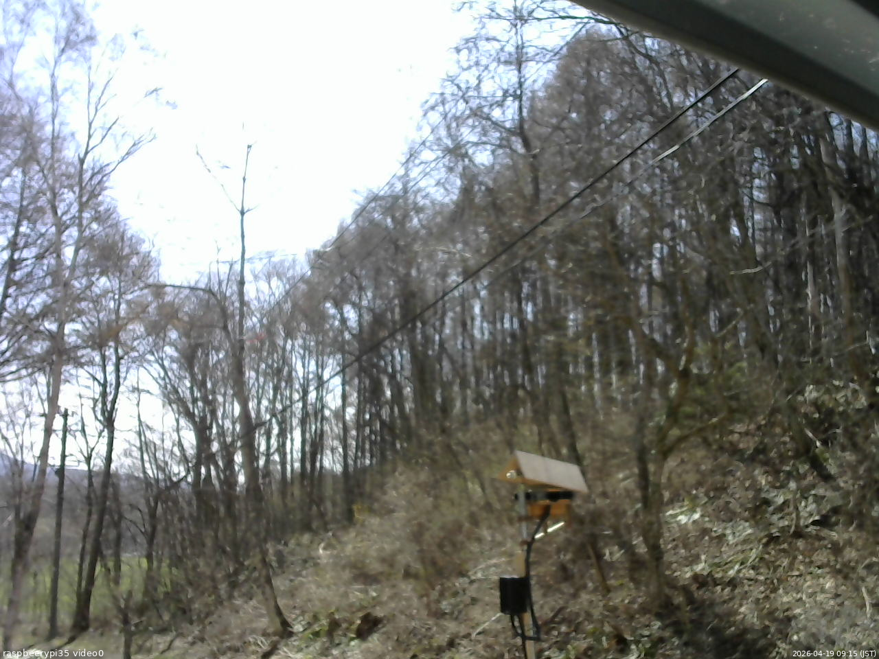 長野県菅平高原 ゆたか山荘 温度計 2026/04/19 09:15