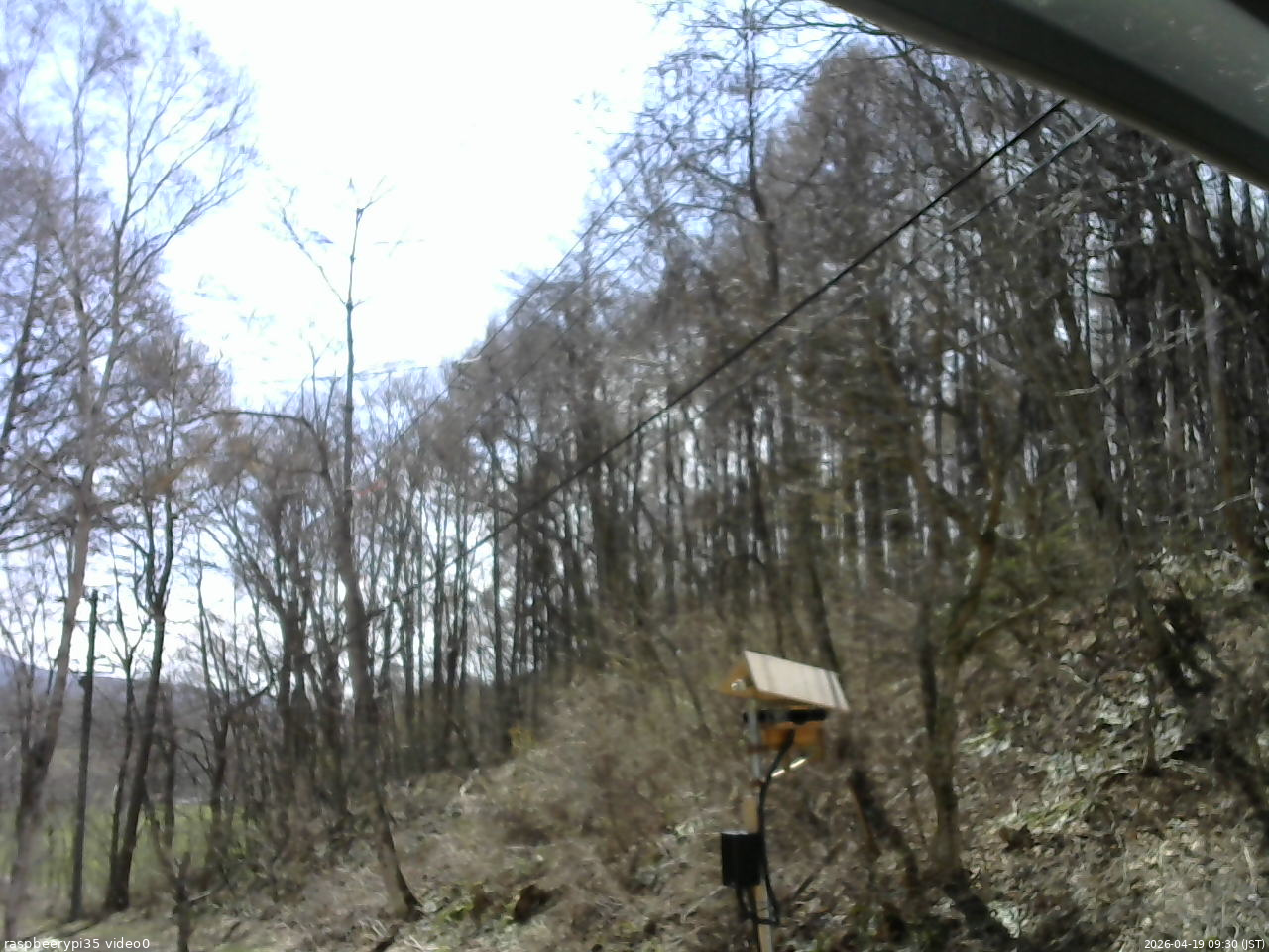 長野県菅平高原 ゆたか山荘 温度計 2026/04/19 09:30