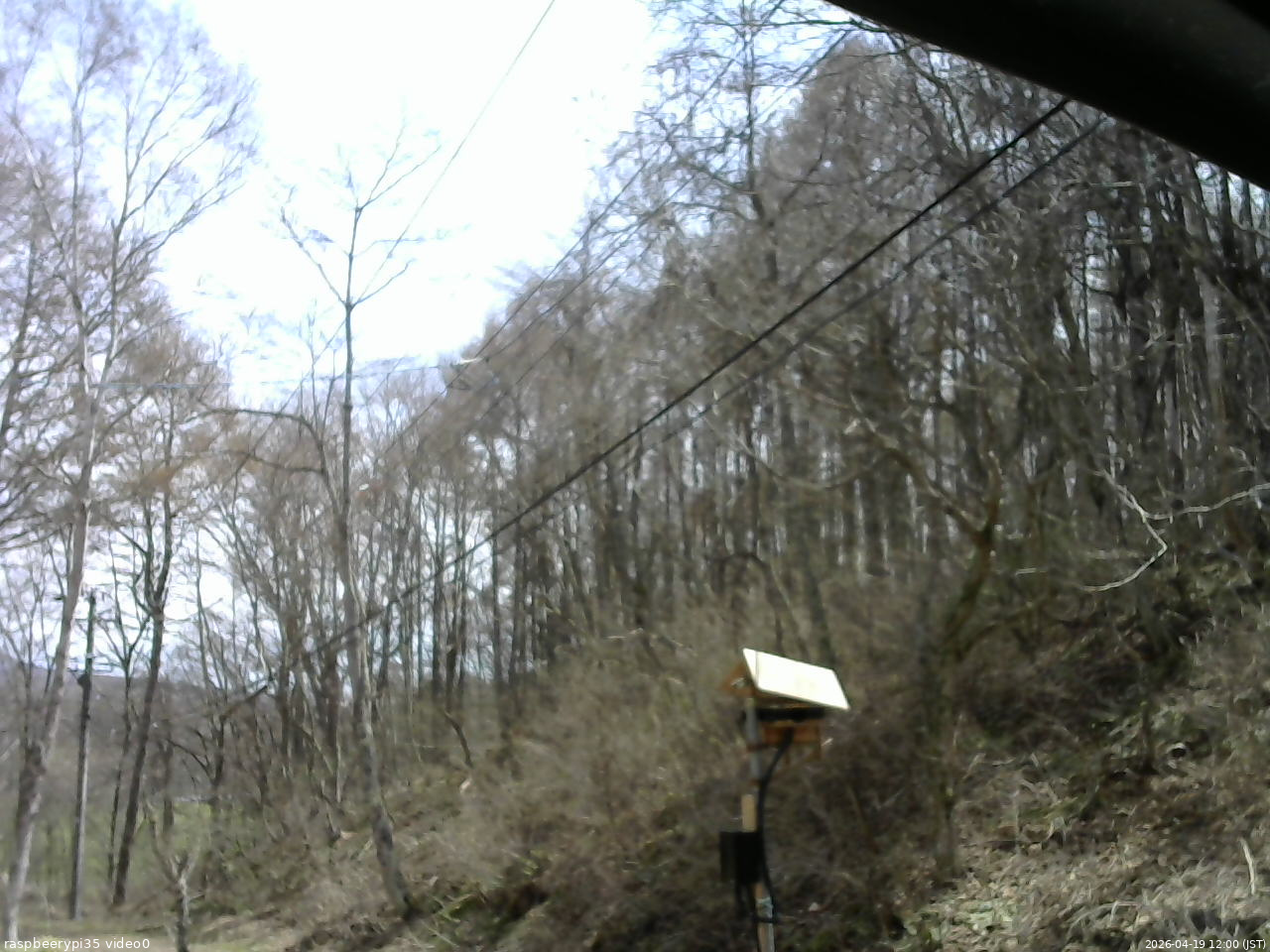 長野県菅平高原 ゆたか山荘 温度計 2026/04/19 12:00