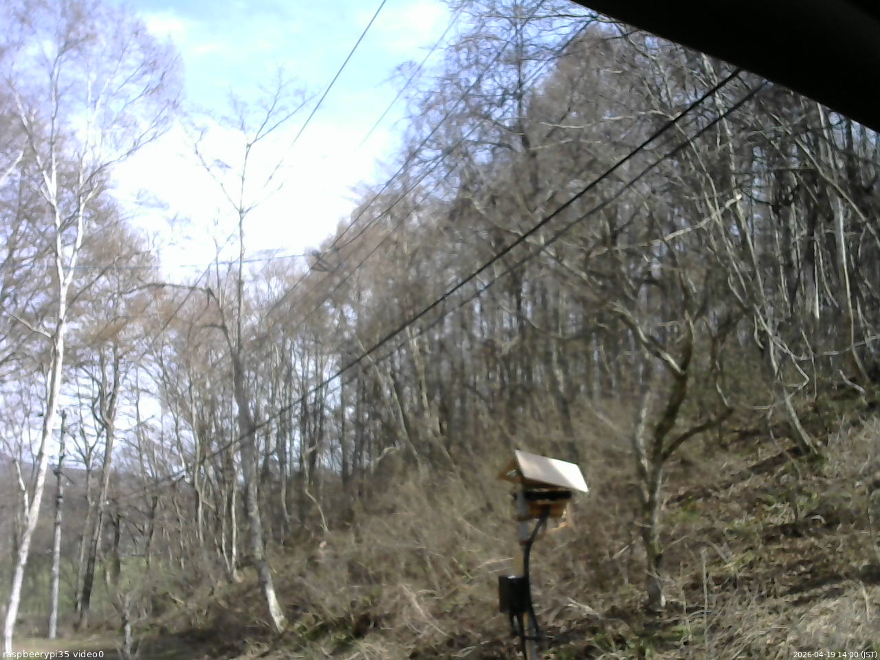 長野県菅平高原 ゆたか山荘 温度計 2026/04/19 14:00